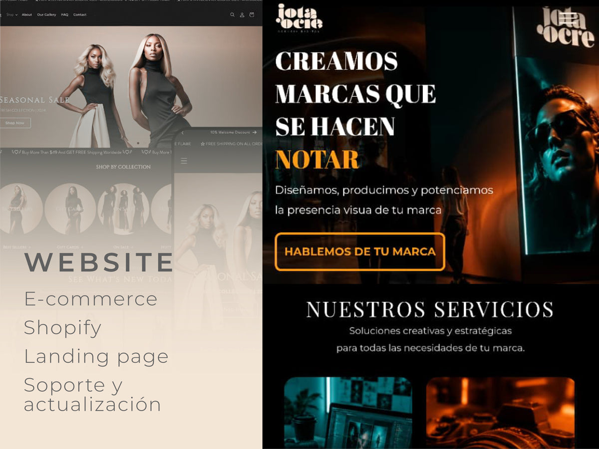 PÁGINAS WEB & E-COMMERCE